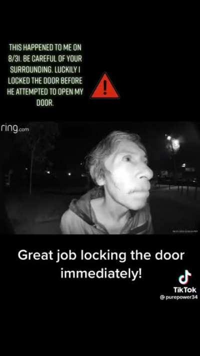 Beware of your surroundings