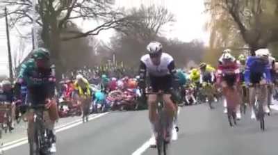 Bicycle race in Belgium
