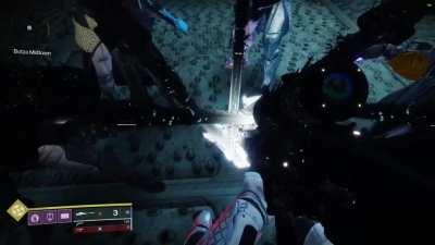 When you are at the boss but first you need a motivational speech.