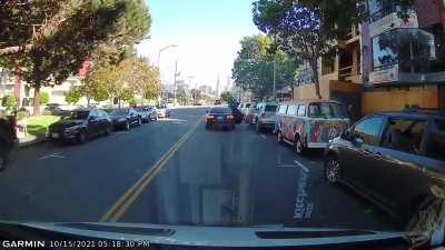 Casual midday smash and grab.