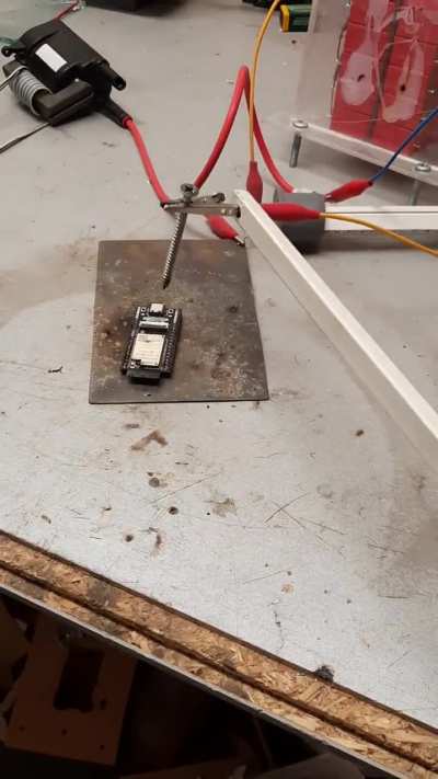 Why did my ESP32 stop working after shock therapy?