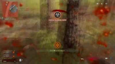 Another reason not to play with your food in the final circle