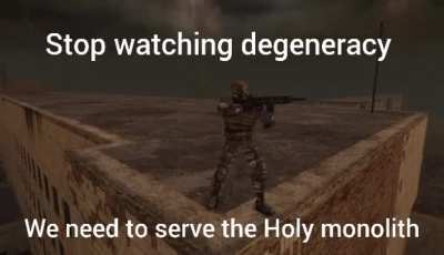 stop the monolith needs you