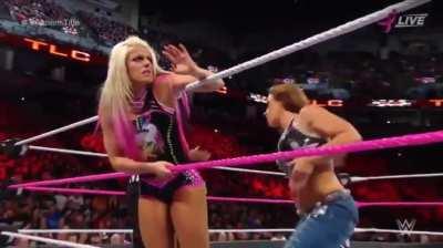 Brat Bliss spanked by Mickie