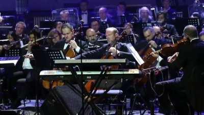 An orchestra makes everything 10x better