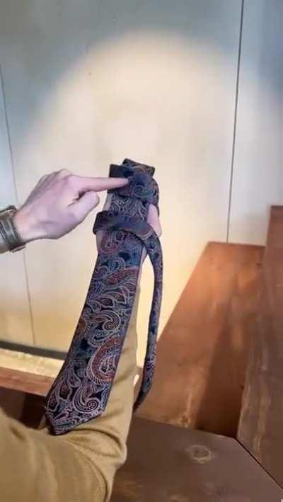 The easiest technique to tie the knot