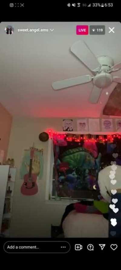 after her TikTok live