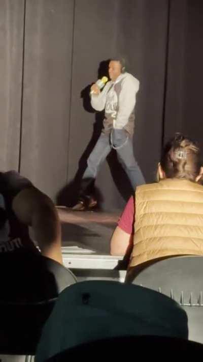 Oh nothing it’s just me the COOLEST LOOKING BADASS TO HAVE EVER GRACED THIS FUCKING EARTH AT A TALENT SHOW