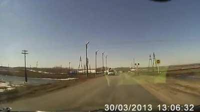 Dashcammer dies after drunk driver hits him head-on, 30.03.2013