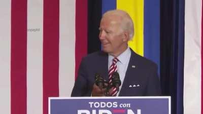 Could this be a new one? Biden originally playing Despacito at a rally