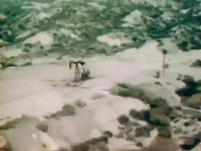 Publicidad de 1980 de YPF con Cacho Fontana y Clemente