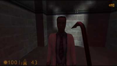 Aconteceu uma coisa estranha com half-life