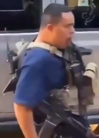 Bro, showing you don’t need years of training to be Special Forces!