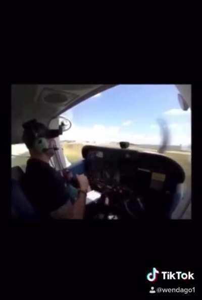 He can handle that yoke well