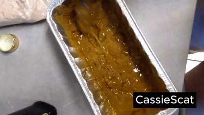 Eat My Huge Dump Baked into Brownies [F] [GIF]