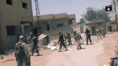 ISIS raid on regime positions in Deir ez Zor governate [November, 2018]