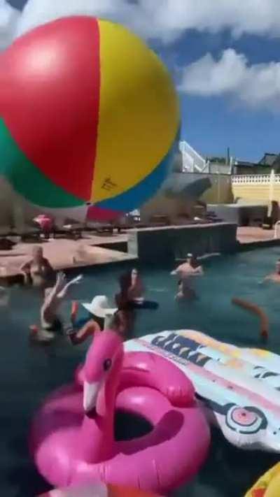 This is how you develop a fear of beach balls.