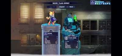 For the sake of my eyes, if you own Four Arms, please do not use this emote.