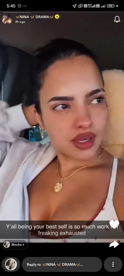 Nina and her massage