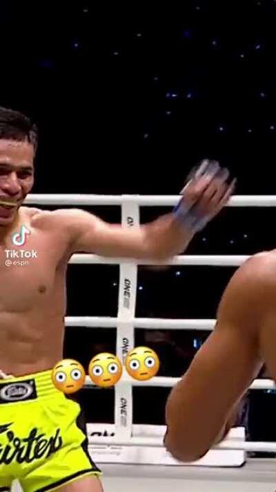 Just appreciating a good kick