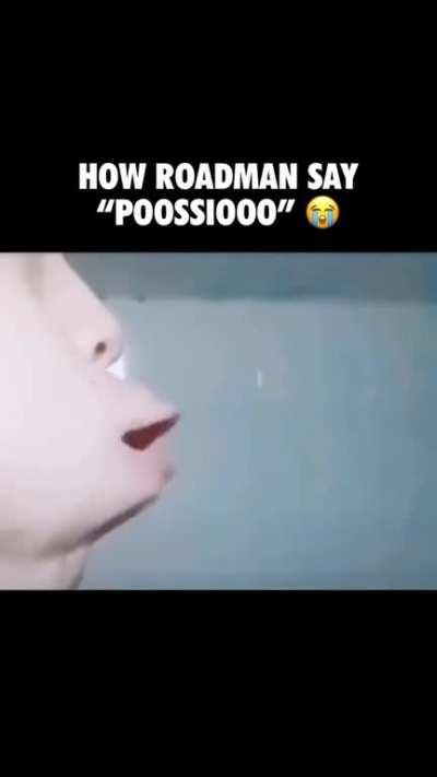 Road-man pronunciation in slow motion