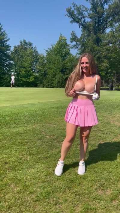 Getting sneaky in the golf course ;)