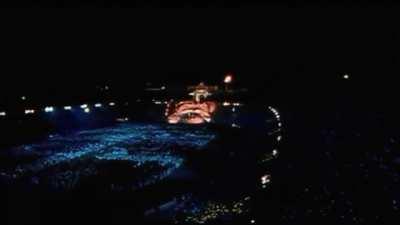 No special effects, no wires, no second chances, against crosswinds, in front of live television and tens of thousands of spectators, Antonio Rebollo, blessed by Chiron himself, lights the 1992 Barcelona Olympic flame with a flaming arrow.