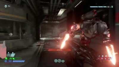 He thought he had a better chance in a staring competition