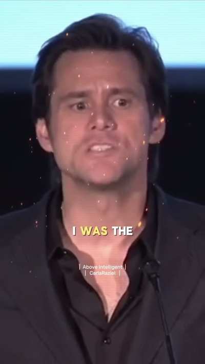 The Fleeting Realisation That We Are Not Our Thoughts - Jim Carrey