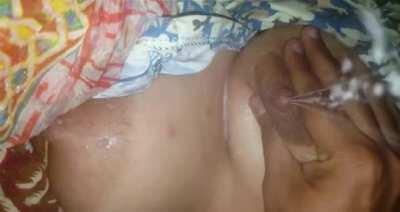 Made a mess before nap time.