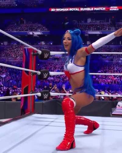 Sasha’s split from the Rumble [Better Quality]
