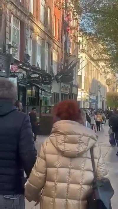 Dublin City impromptu workout session 