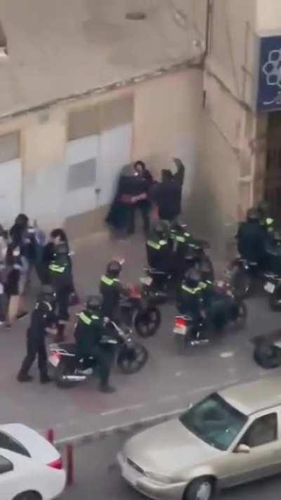 The atrocities these monsters justify in the name of their faith (Footage is from recent protests in Iran in response to death of 22 years old Mahsa Amini at the hands of the Morality Police)