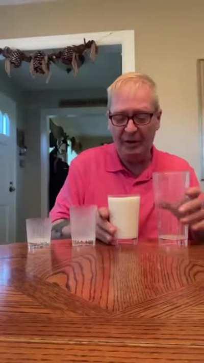 It's the exact same amount of milk... or is it?