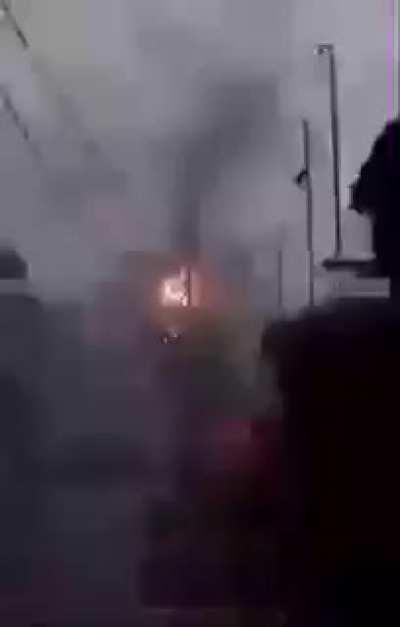 Electrical Equipment Explodes On Thursday In Karachi During Rainfall (no one hurt)
