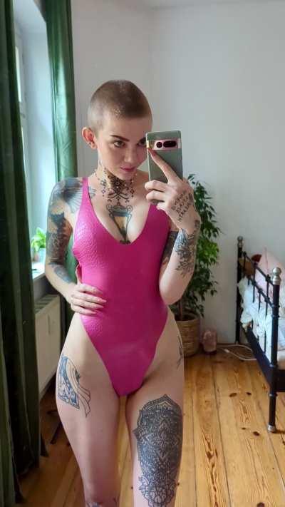 Have you’ve ever seen a buzzcut barbie before? 