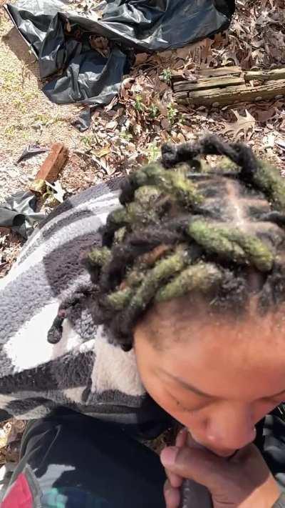 Sloppy head messy facial 😶‍🌫️