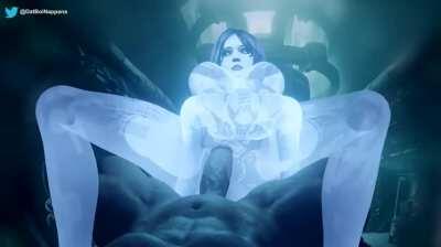 Cortana riding (Nappana) [Halo]