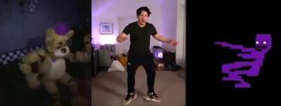 me and the boys pulling up to the fnaf movie