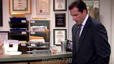 The Office - Michael Announces WW3