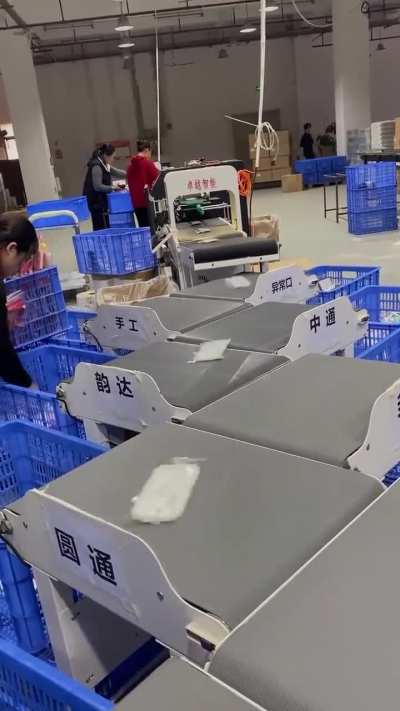 These parcel sorters