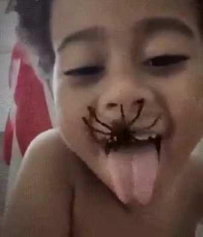 Next time don't touch mama's phone without permission, you little drama queen.