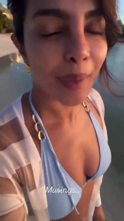Priyanka Walking on the Beach - IG January 2026