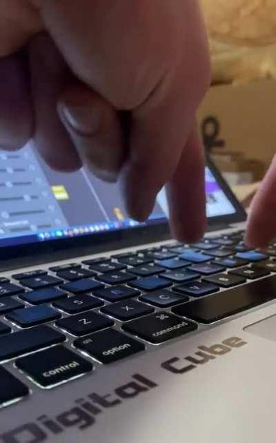 BOOM Quik tip: pust some masking tape on the matching keys that way you only have to focus on rhythm when recording.