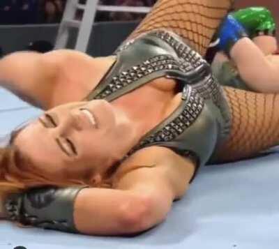 Becky Lynch in this attire was so hot.