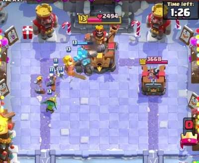 Golden Knight going deep