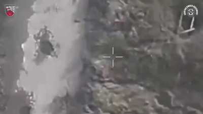 Ukrainian Special Operations Forces (SOF) soldiers, in cooperation with drones, destroy a Russian assault group in Pokrovsk, Donetsk Oblast.