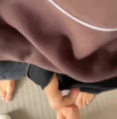 eu os de verdade se cumprimentando