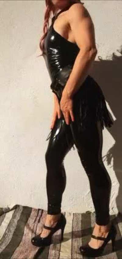 I would love you to follow me from behind