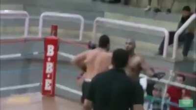 He is a tough guy! Wait...........